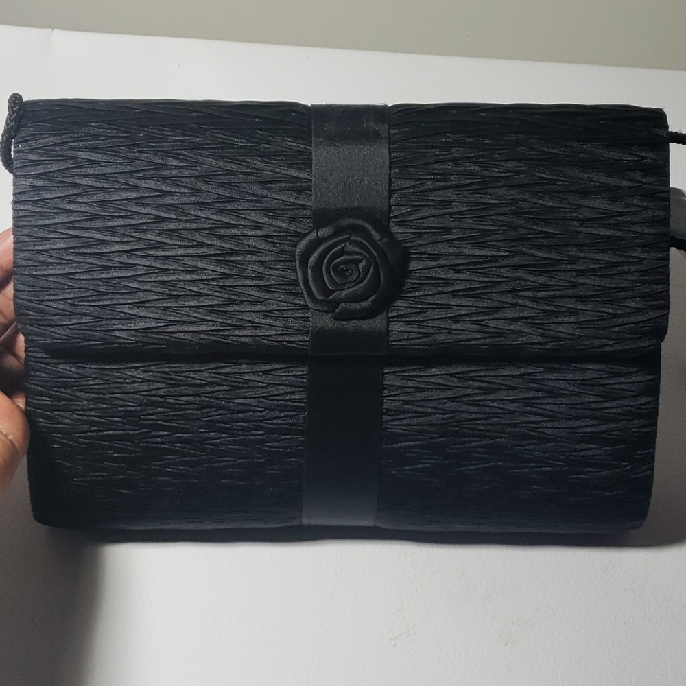 Sasha quilted clutch purse